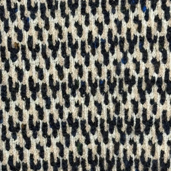 Amina Rubinacci Napoli Wool Cashmere Knit Coat EU 48